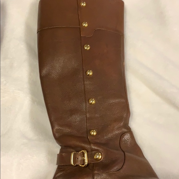 Michael Kors leather tall boots - Picture 5 of 7